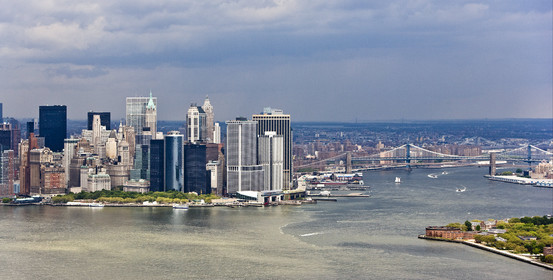 AERIAL VIEW OF NEW YORK CITY (NEW YORK-USA)