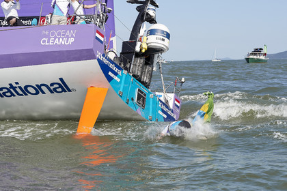 team AkzoNobel  in Volvo Ocean Race 2017-18.
