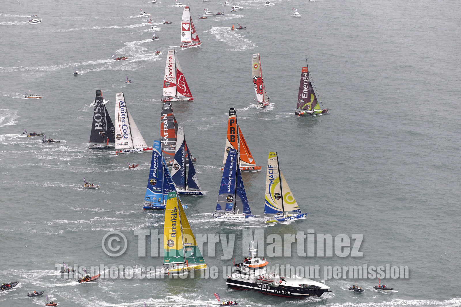 VENDEE GLOBE 2012 13 , Start  10 Nov 2012.