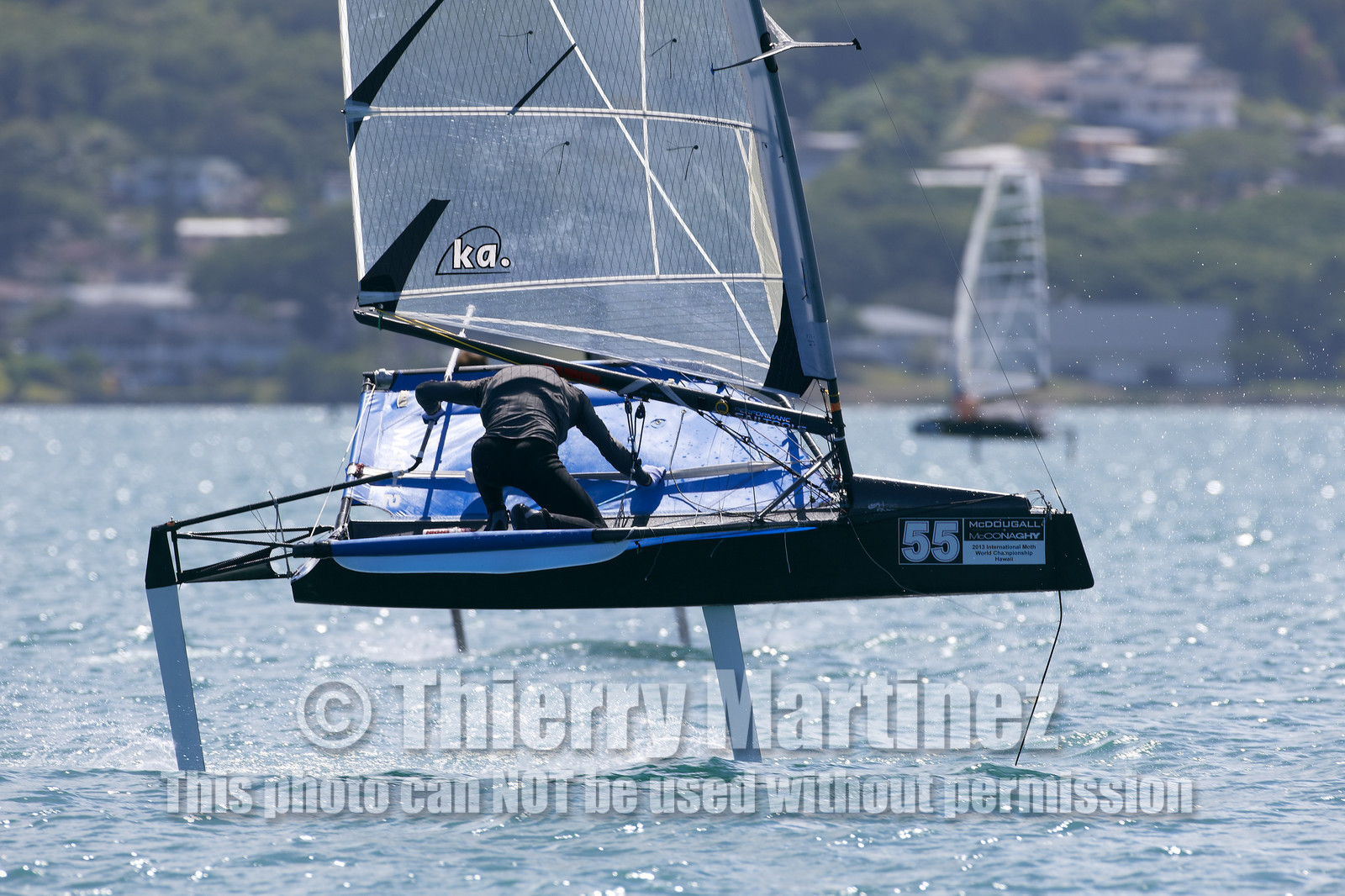 2013 US National International Moth - Kaneohe Bay - Hawaii -USA . 10-11 October 2013