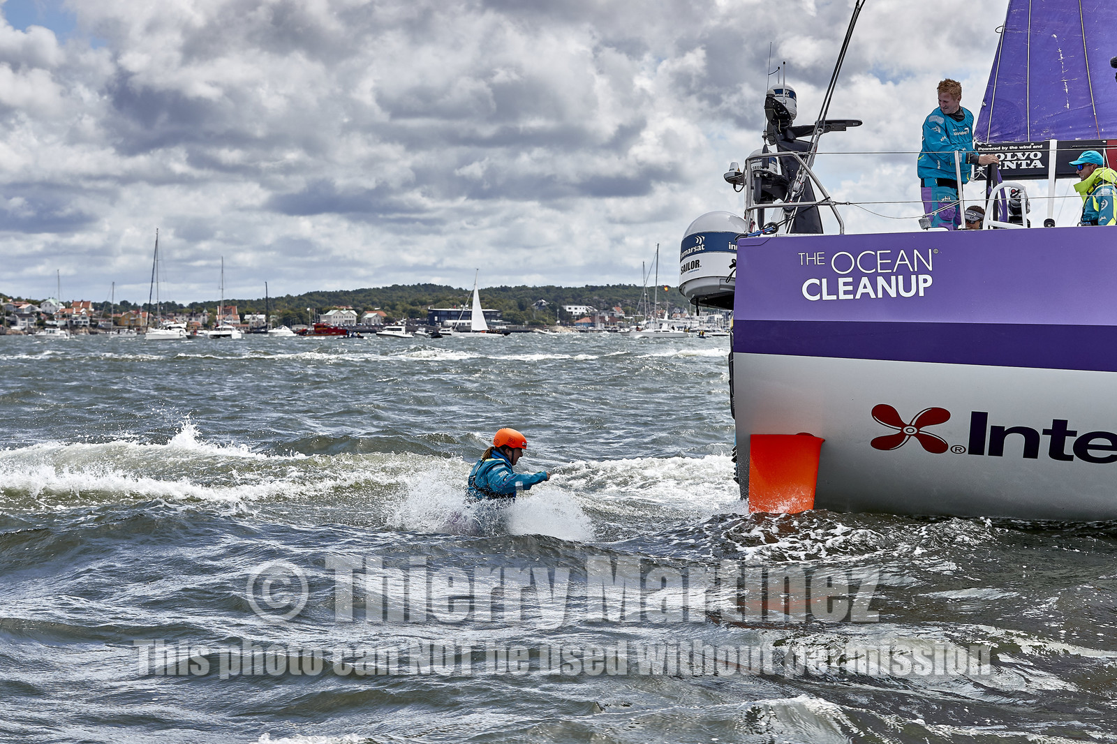 team AkzoNobel  in Volvo Ocean Race 2017-18.
