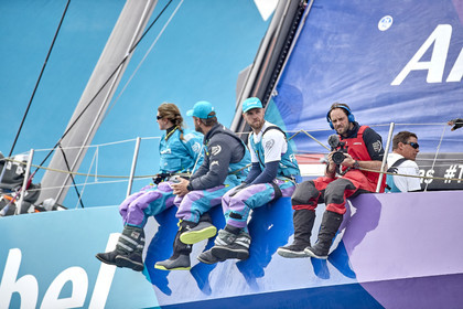 team AkzoNobel  in Volvo Ocean Race 2017-18.