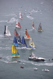 VENDEE GLOBE 2012 13 , Start  10 Nov 2012.