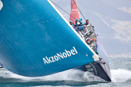 team AkzoNobel  in Volvo Ocean Race 2017-18.