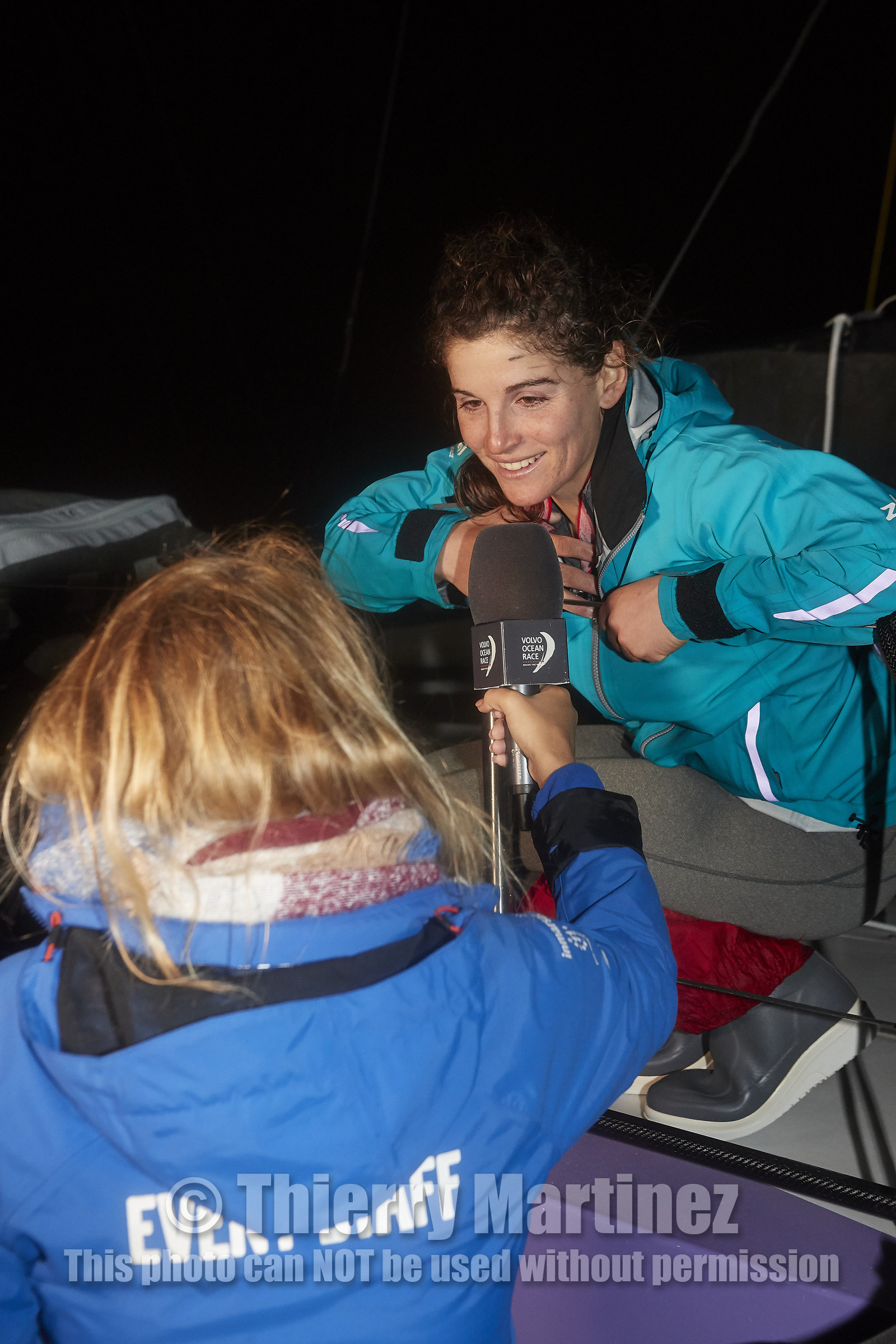 team AkzoNobel  in Volvo Ocean Race 2017-18.