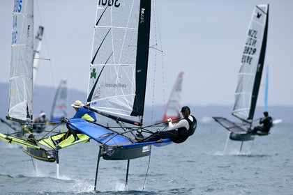 2015 McDougall + McConaghy Moth Worlds. Sorrento - VIC AUSTRALIA  . 6 16 January 2015. Organize by Sorrento Sailing Couta Boat Club.