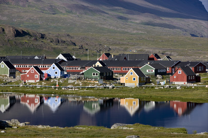 Schooner LA LOUISE sailing on west coast of Greenland.