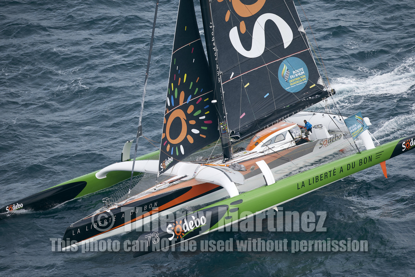 2014 ROUTE DU RHUM-DESTINATION GUADELOUPE, SOLO SAILING TRANSATLANTIC : ST MALO (FRA)   POINTE A PITRE-GUADELOUPE (FRENCH WEST INDIES)