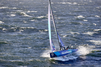team AkzoNobel  in Volvo Ocean Race 2017-18.