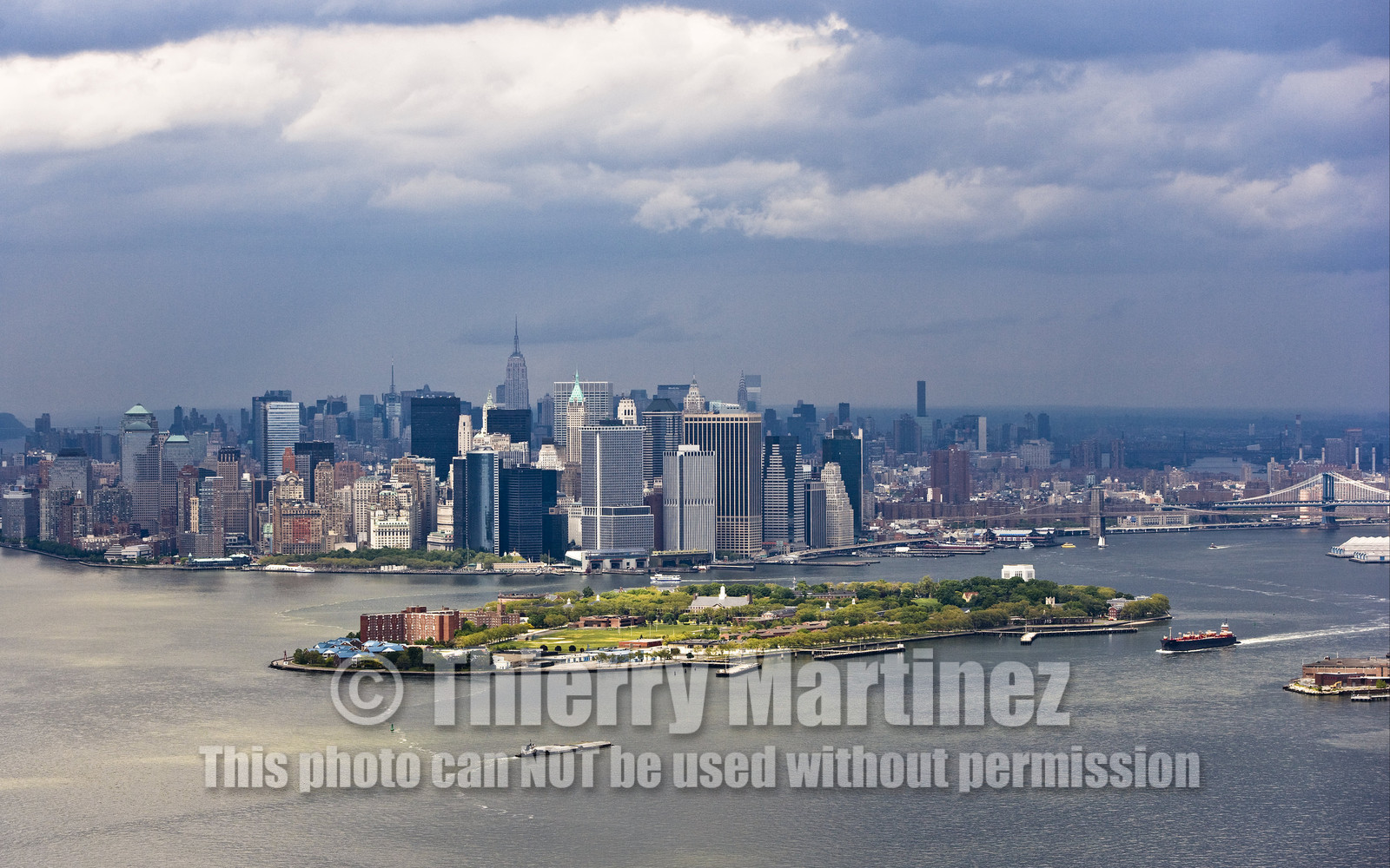 AERIAL VIEW OF NEW YORK CITY (NEW YORK-USA)