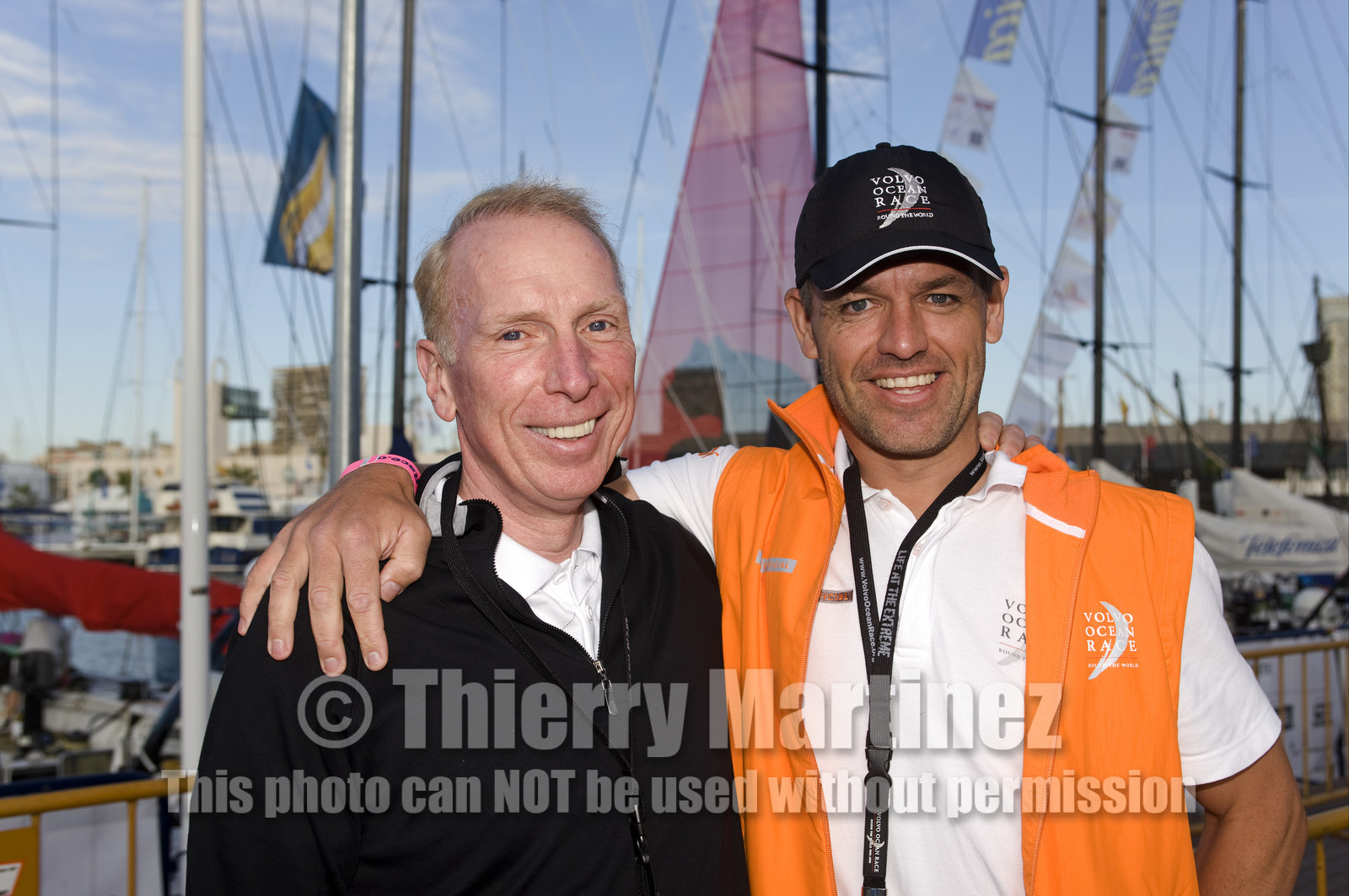 VOLVO OCEAN RACE - 2008 2009. IN-PORT RACE in Alicante-Spain.