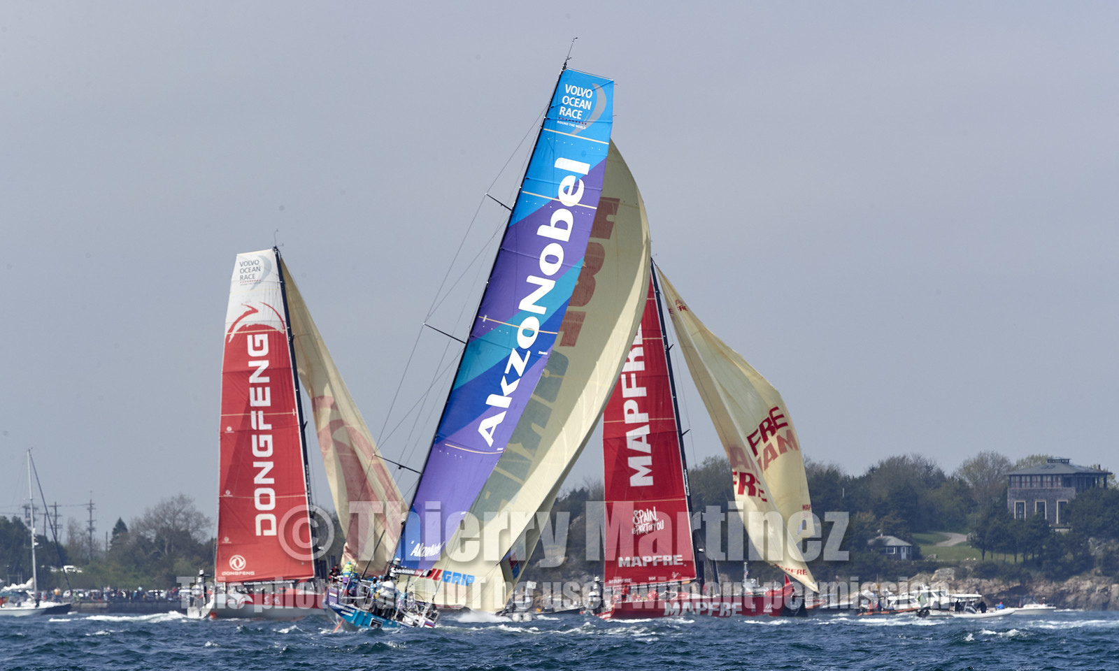 team AkzoNobel  in Volvo Ocean Race 2017-18.