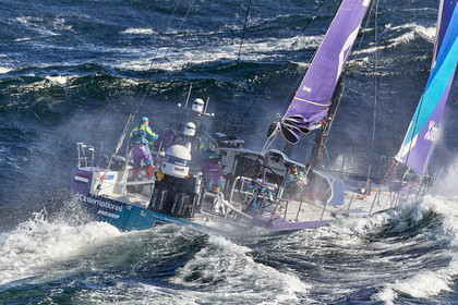 team AkzoNobel  in Volvo Ocean Race 2017-18.