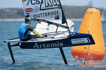 2015 McDougall + McConaghy Moth Worlds. Sorrento - VIC AUSTRALIA  . 6 16 January 2015. Organize by Sorrento Sailing Couta Boat Club.