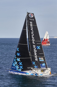 Départ Transat Jacques Vabre 2015.