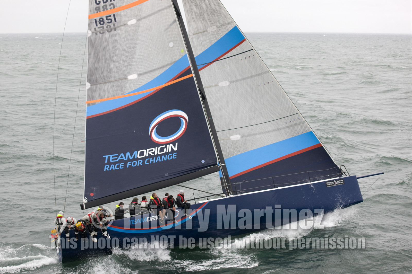 JP Morgan Asset Management Round The Island Race. 80th Anniversary race.