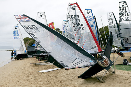 2015 McDougall + McConaghy Moth Worlds. Sorrento - VIC AUSTRALIA  . 6 16 January 2015. Organize by Sorrento Sailing Couta Boat Club.