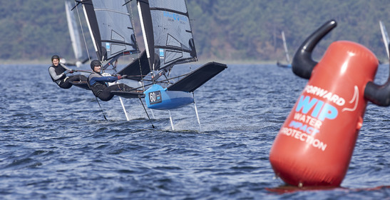 Championnats d'EUROPE de Moth International 2016.