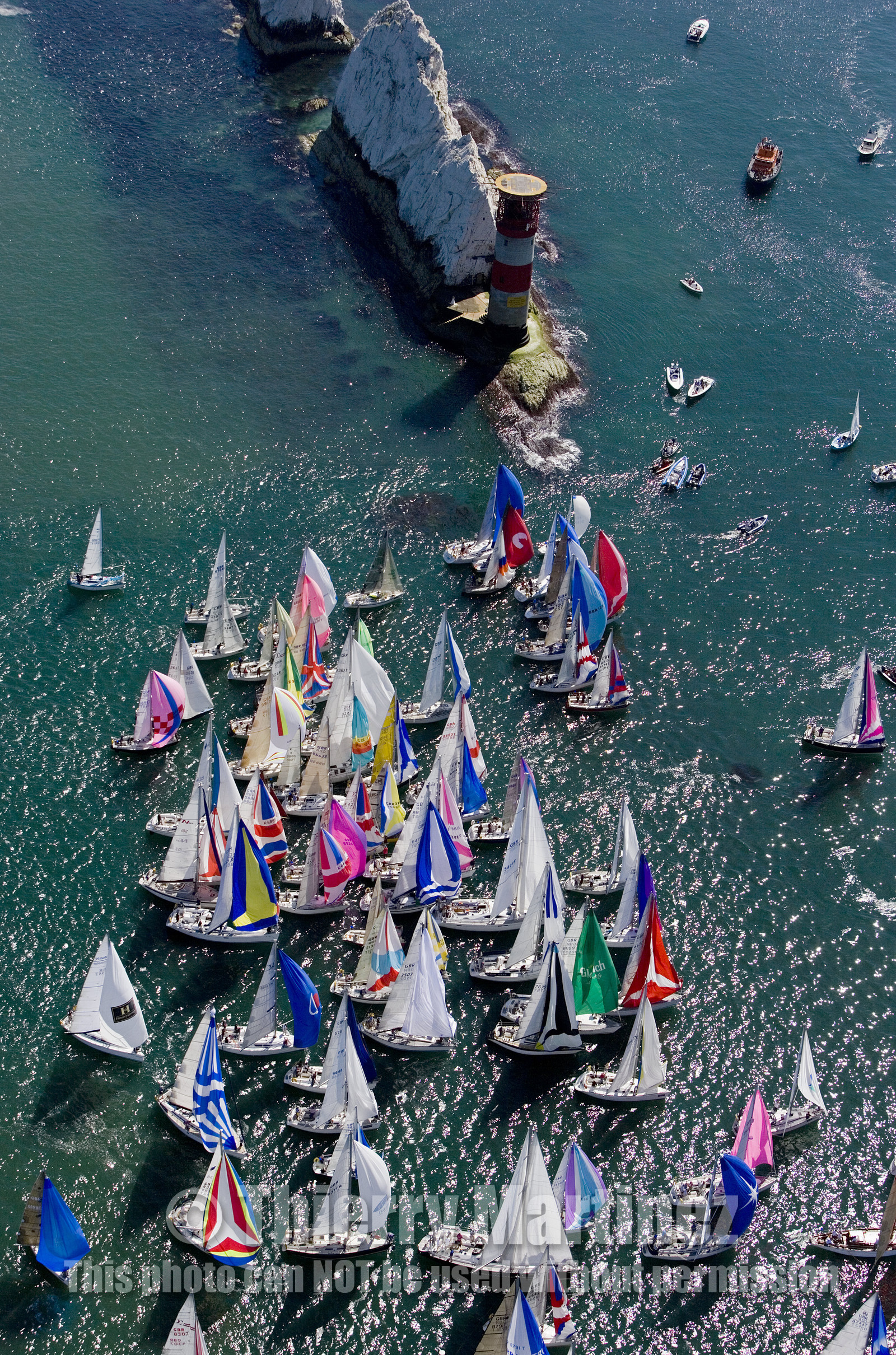 ROUND THE ISLAND RACE, ISLE OF WIGHT-UK . 3  June 2006.