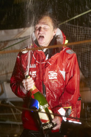 2012 13 VENDEE GLOBE.Bertrand de Broc (FRA) VNAM, aver EDM Projets