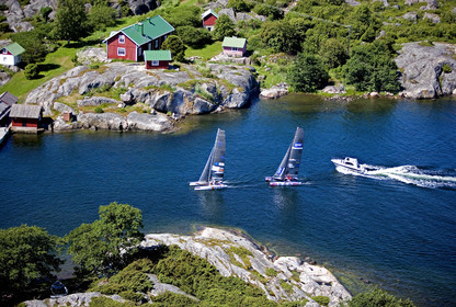©ThMartinez. NAGU, Finland, 28 JUNE 2006..Archipelago Raid 2006 (26-30 June 2006) Day 3-  .