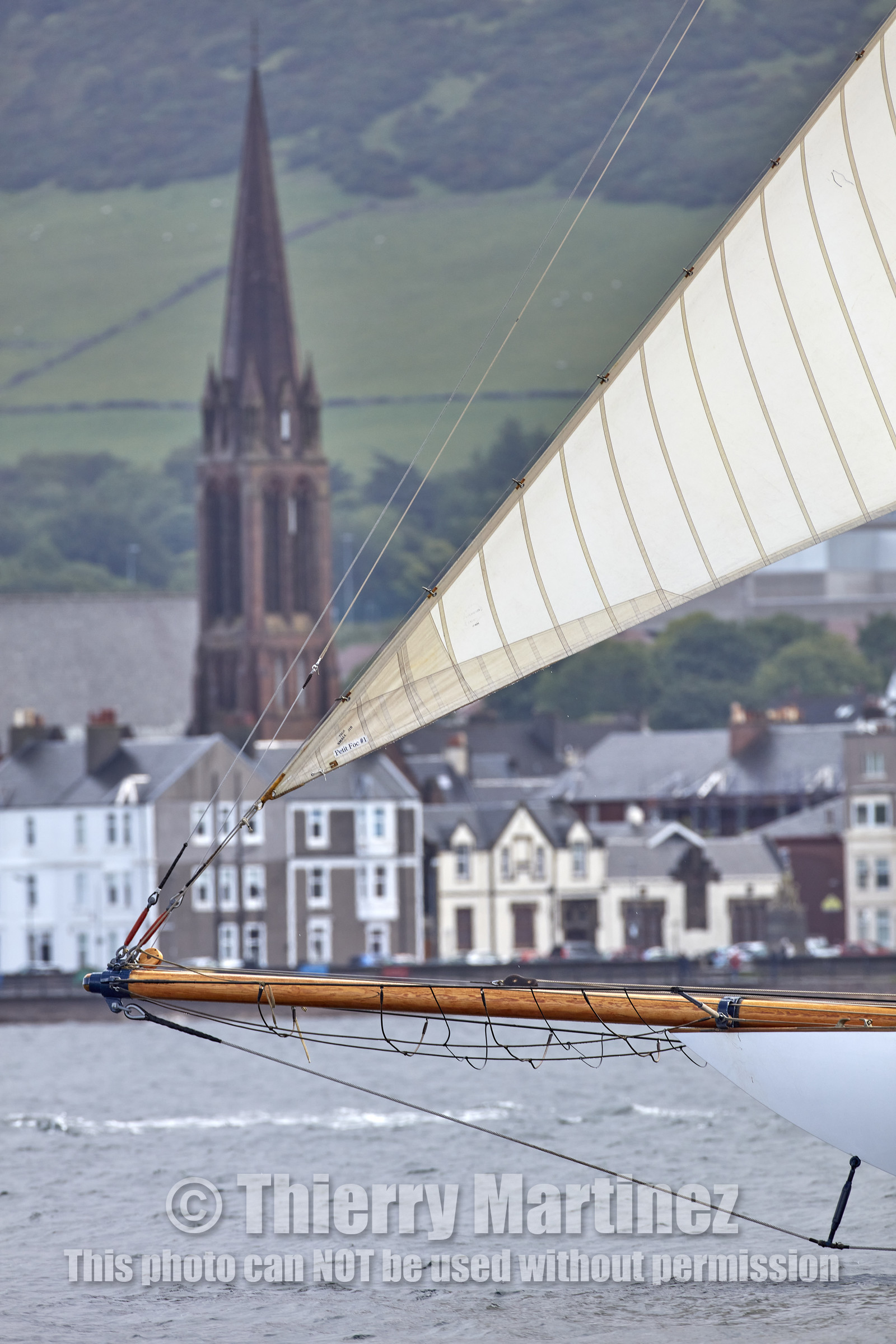 22_17006   © Thierry Martinez.FAIRLIE,SCOTLAND - UK 12th June 20222022 RICHARD MILLE FIFE REGATTA.Day 2 : LARGS to ROTHESAY