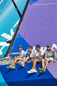 team AkzoNobel  in Volvo Ocean Race 2017-18.