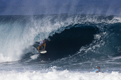 2011 VOLCOM PIPE PRO  ( Surf contest) at Banzai Pipeline Beach, North Shore - Oahu - Hawaii.
