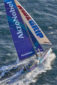 team AkzoNobel  in Volvo Ocean Race 2017-18.