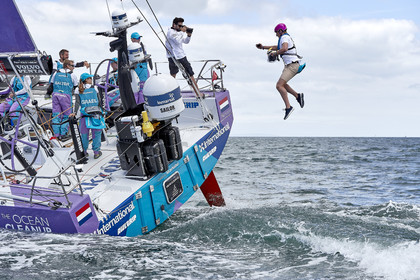 team AkzoNobel  in Volvo Ocean Race 2017-18.