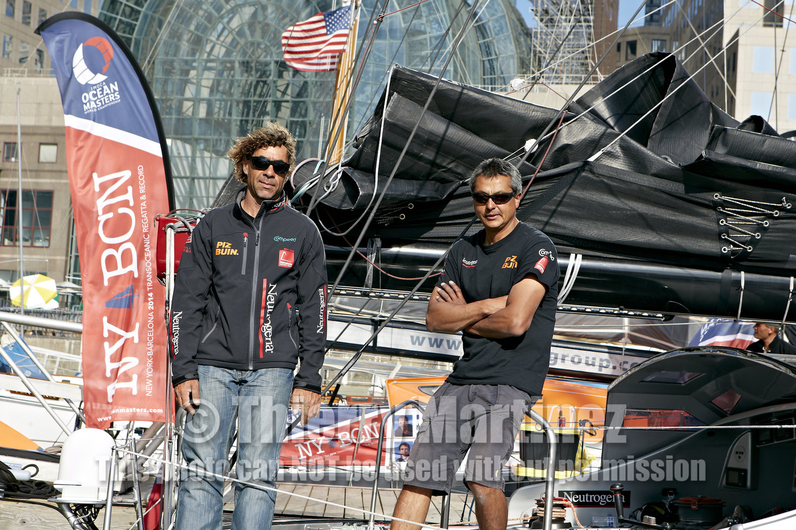 IMOCA OCEAN MASTERS NY-BCN Race.