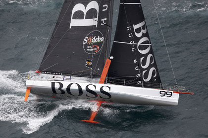 VENDEE GLOBE 2012 13 , Start  10 Nov 2012.