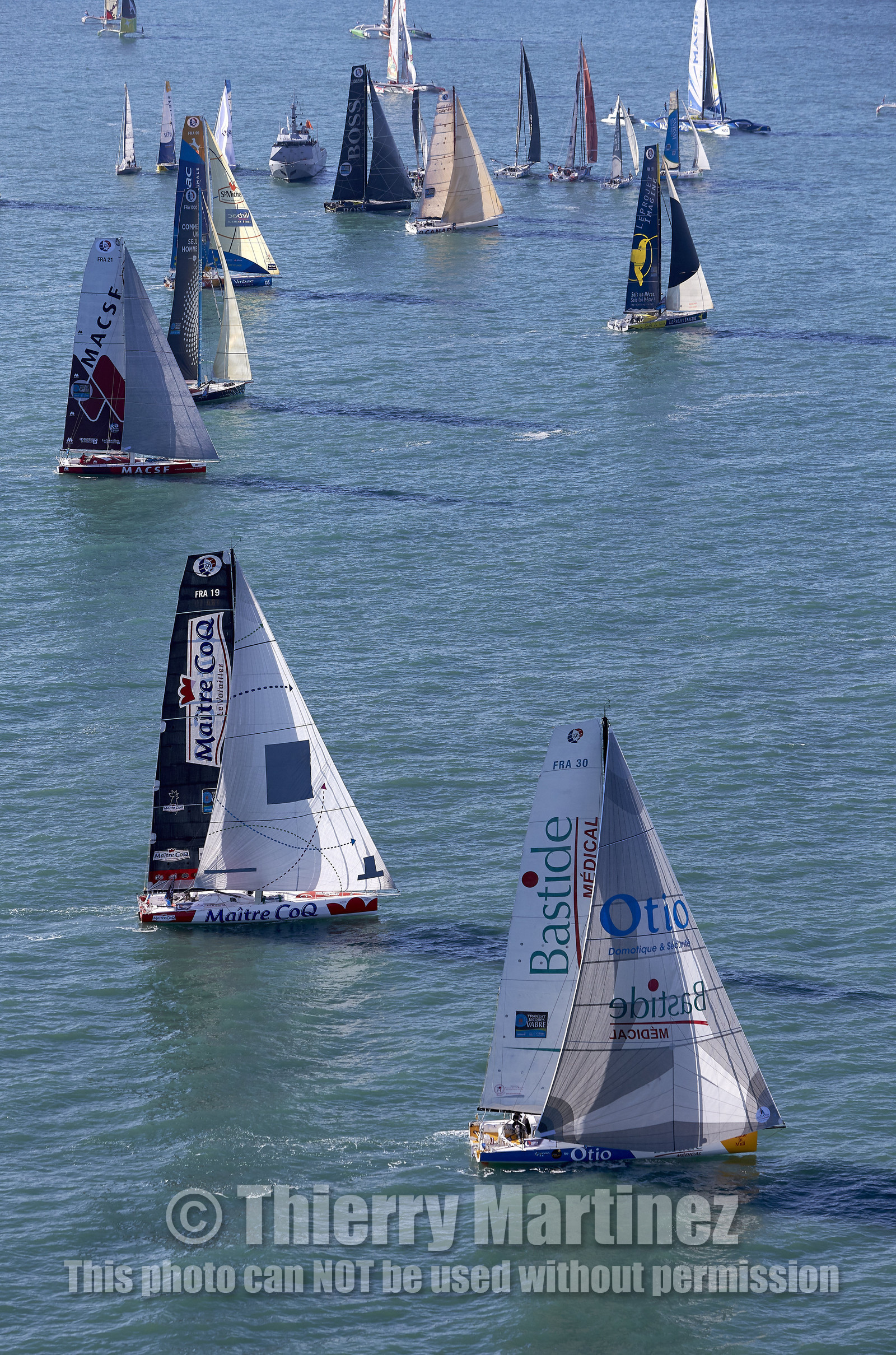 Départ Transat Jacques Vabre 2015.