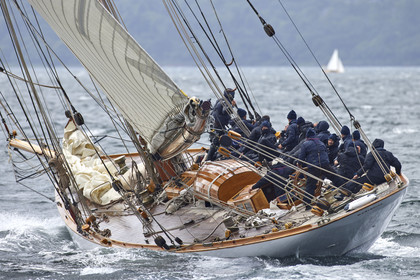 22_17006   © Thierry Martinez.FAIRLIE,SCOTLAND - UK 12th June 20222022 RICHARD MILLE FIFE REGATTA.Day 2 : LARGS to ROTHESAY