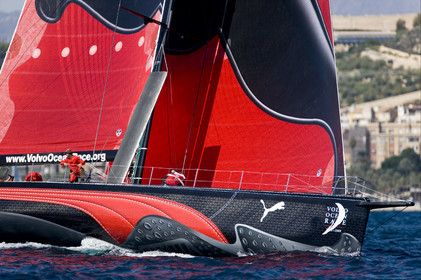 VOLVO OCEAN RACE - 2008 2009. IN-PORT RACE in Alicante-Spain.