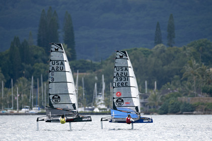 2013 McDOUGALL+McCONAGHY Moth Worlds - Kaneohe Bay - Hawaii -USA . October 2013
