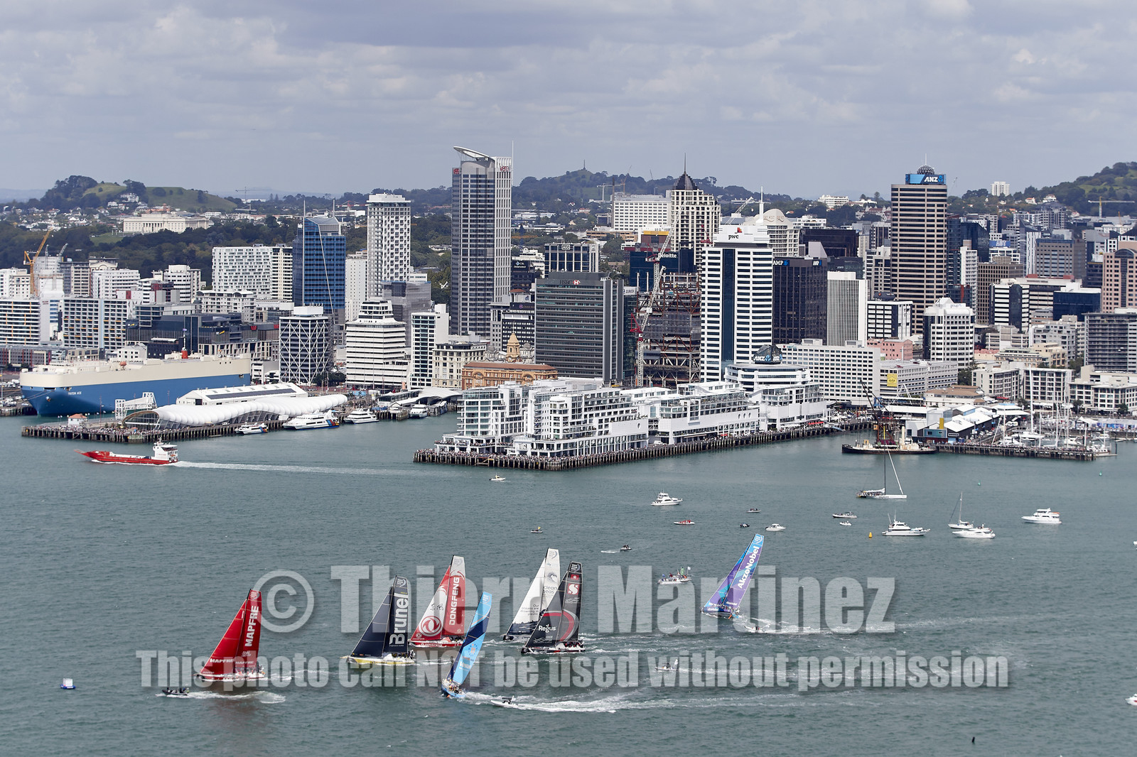 team AkzoNobel  in Volvo Ocean Race 2017-18.
