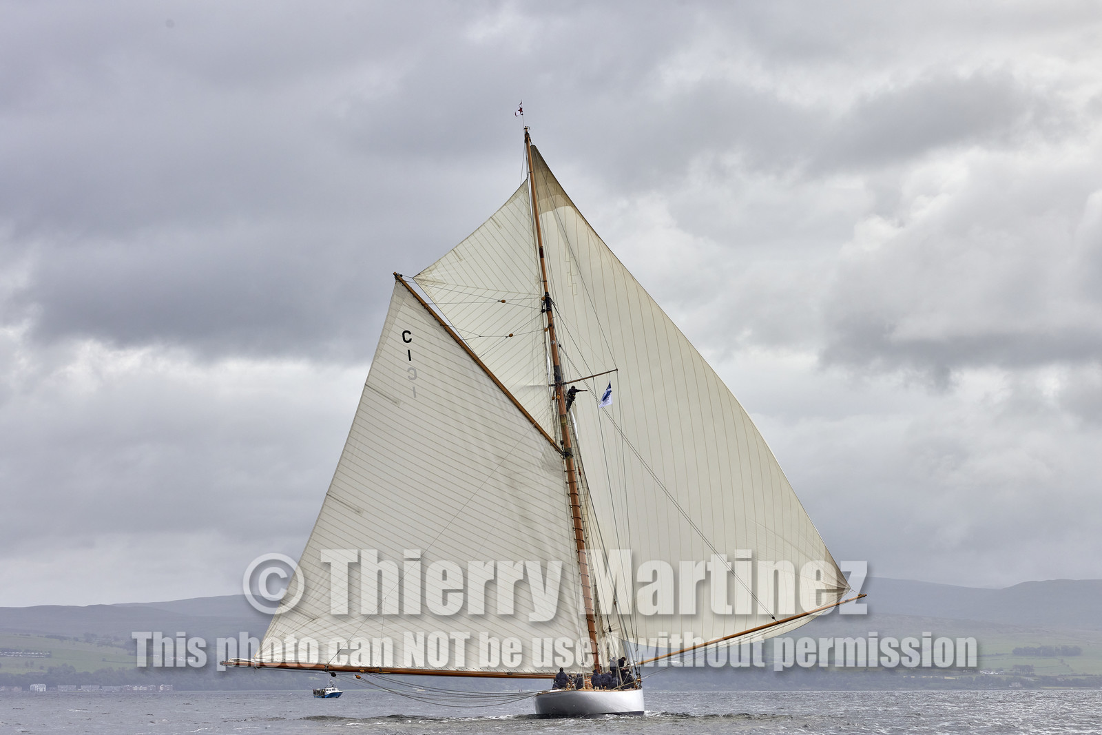 22_17006   © Thierry Martinez.FAIRLIE,SCOTLAND - UK 13th June 20222022 RICHARD MILLE FIFE REGATTA.Day 3;