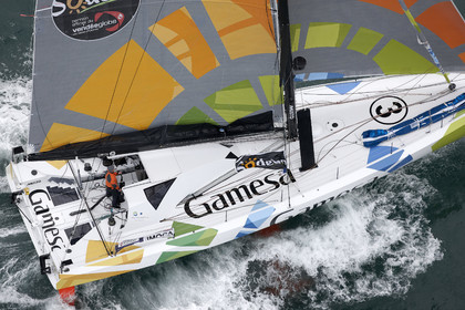 VENDEE GLOBE 2012 13 , Start 10 Nov 2012.