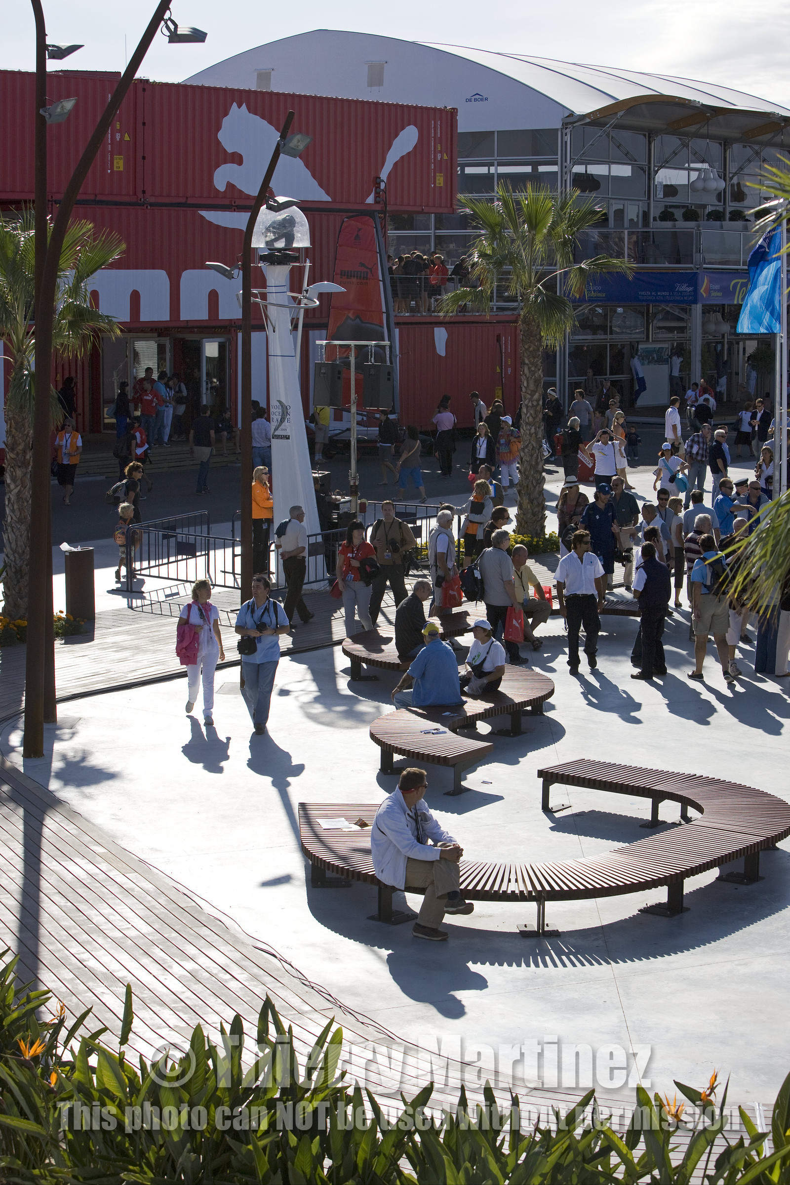 VOLVO OCEAN RACE - 2008 2009. IN-PORT RACE in Alicante-Spain.