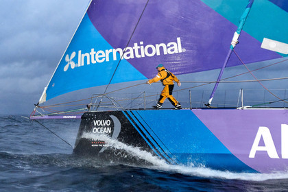 team AkzoNobel  in Volvo Ocean Race 2017-18.