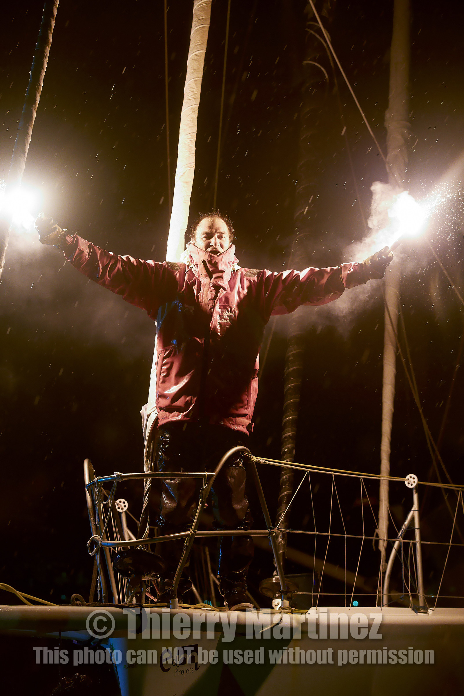 2012 13 VENDEE GLOBE.Bertrand de Broc (FRA) VNAM, aver EDM Projets