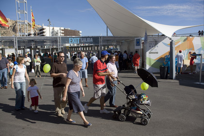 VOLVO OCEAN RACE - 2008 2009. IN-PORT RACE in Alicante-Spain.