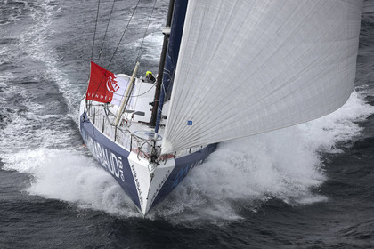 MIRABAUD  Monohull IMOCA 60, skipper Dominique Wavre (SUi)
