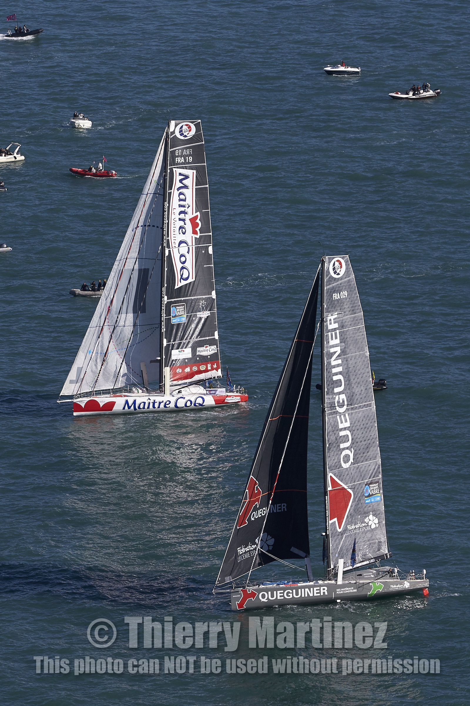 Départ Transat Jacques Vabre 2015.