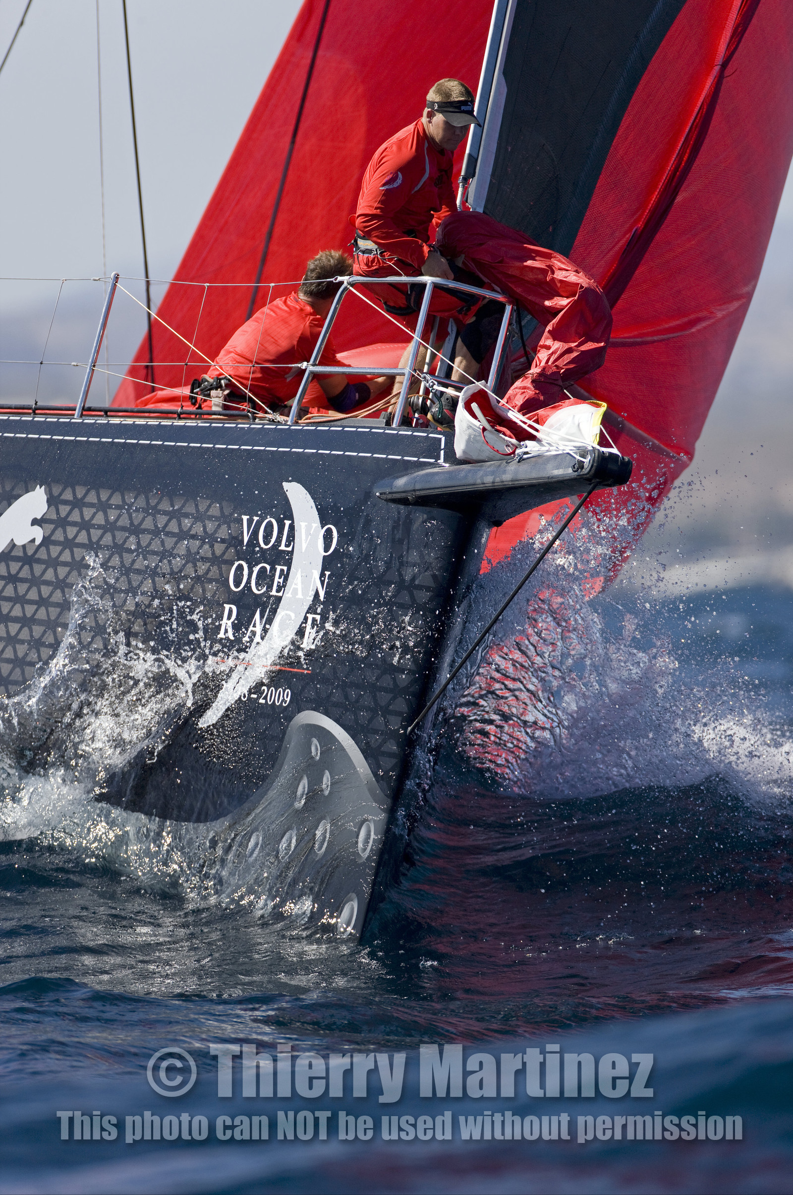 VOLVO OCEAN RACE - 2008 2009. IN-PORT RACE in Alicante-Spain.