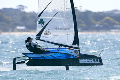 2015 McDougall + McConaghy Moth Worlds. Sorrento - VIC AUSTRALIA  . 6 16 January 2015. Organize by Sorrento Sailing Couta Boat Club.