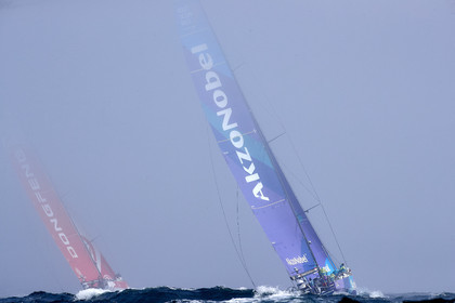 team AkzoNobel  in Volvo Ocean Race 2017-18.