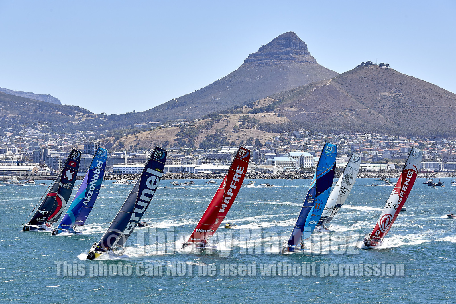 team AkzoNobel  in Volvo Ocean Race 2017-18.