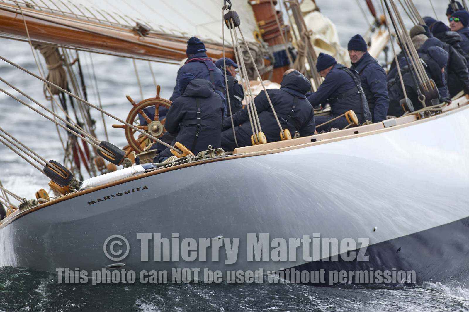 22_17006   © Thierry Martinez.FAIRLIE,SCOTLAND - UK 12th June 20222022 RICHARD MILLE FIFE REGATTA.Day 2 : LARGS to ROTHESAY